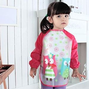 Pink Owl Rain coat for girls 6 months to 4 years old